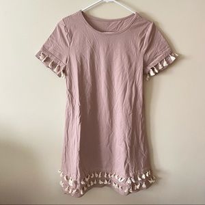 Tassel T-Shirt Summer Dress